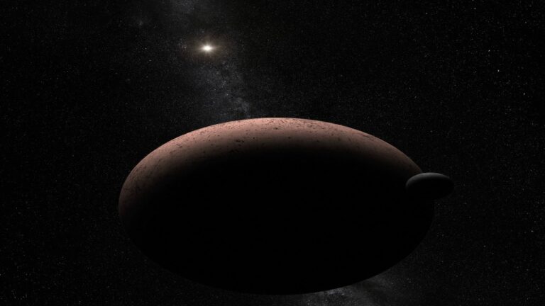 سیاره ماکی ماکی و قمرش — تصویر نجومی ناسا