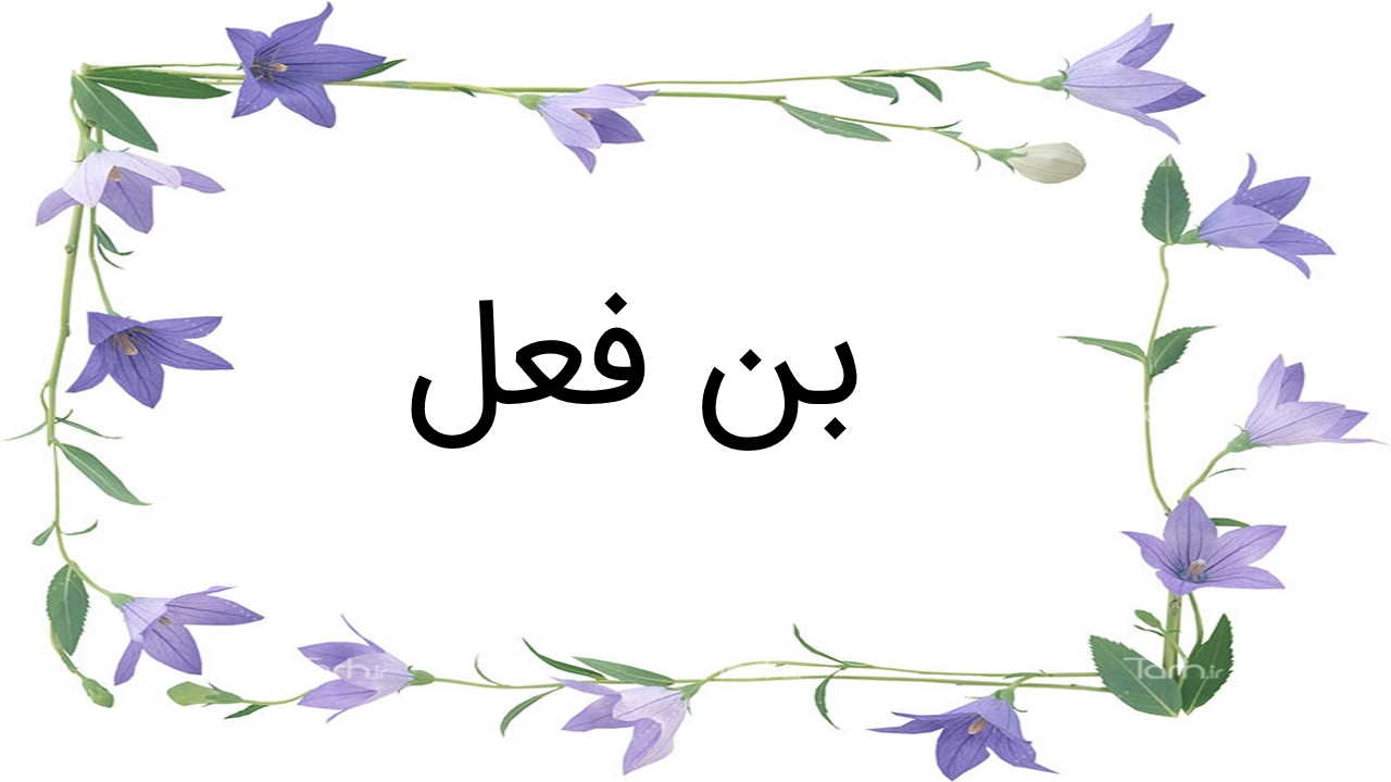 بن فعل در دستور زبان فارسی