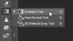 ابزار گرادیان در فتوشاپ