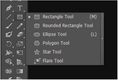 ابزار ترسیم مستطیل در ایلوستریتور