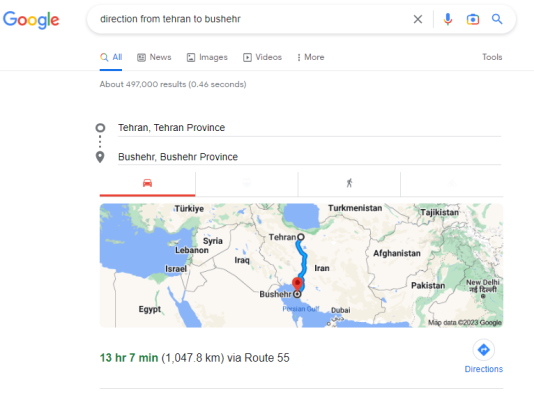 ترفندهای مسیریابی گوگل 