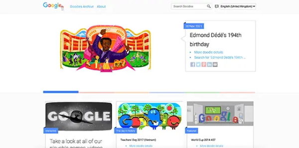 مشاهده Doodle های گوگل - ترفندهای گوگل