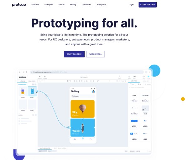 برنامه Proto.io