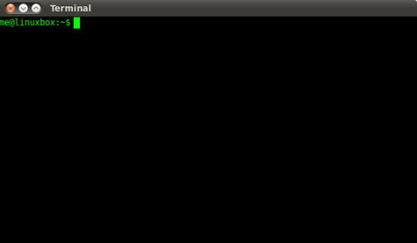 Açık kaynak Linux terminali