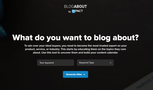 ابزار BlogAbout