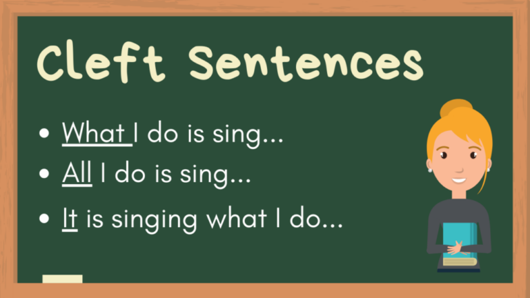 گرامر Cleft Sentences – کاربرد و ساختار + مثال، تمرین و تلفظ