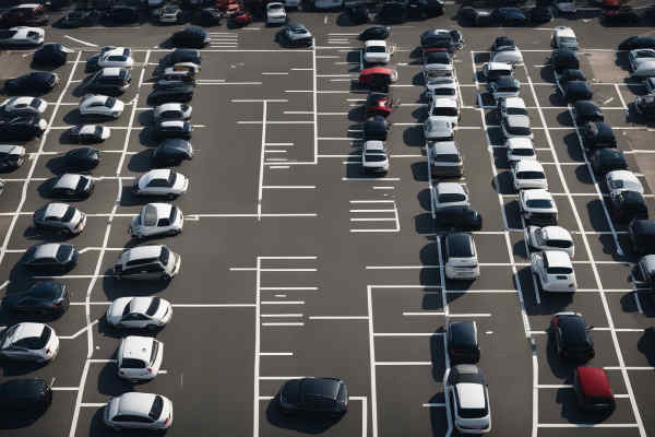 پارکینگ پر از ماشین - اصطلاحات رانندگی به انگلیسی