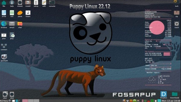 توزیع Puppy Linux
