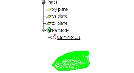 ابر نقاط در کتیا