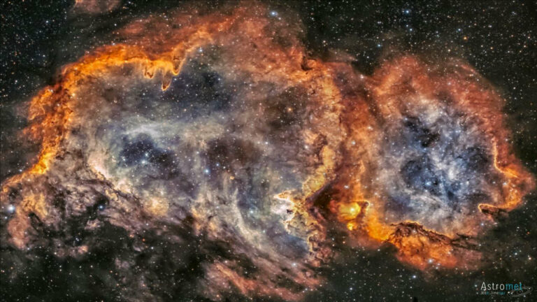 سحابی روح — تصویر نجومی ناسا