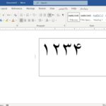 فارسی کردن اعداد در ورد و نوشتن اعداد فارسی – به زبان ساده