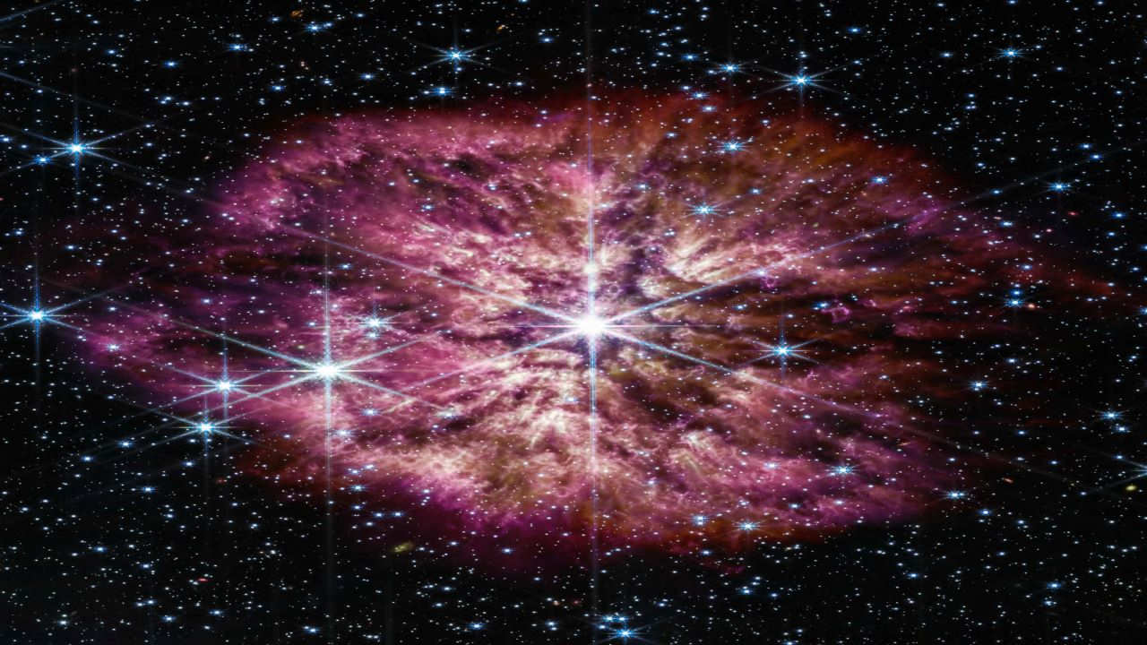 ستاره ولف-رایه ۱۲۴ — تصویر نجومی ناسا