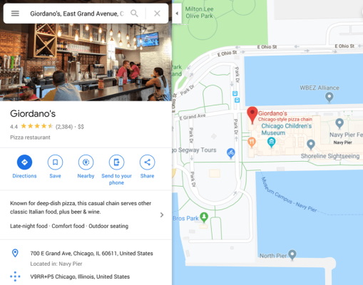 پیدا کردن لوکیشن کسب و کار در گوگل مپ