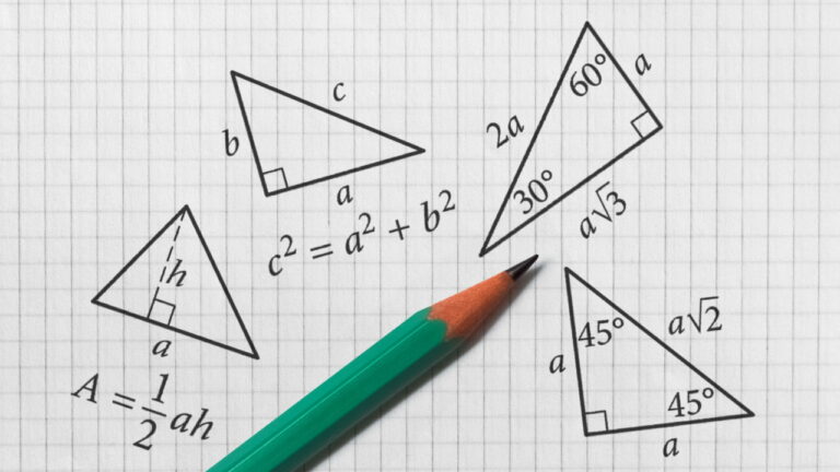 قوانین مثلثات به زبان ساده + مثال و تمرین