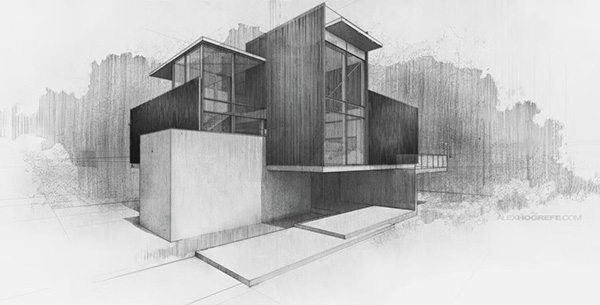 پست پروداکشن معماری در فتوشاپ