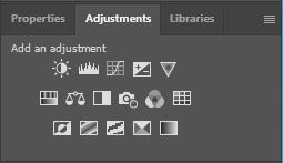 افزودن Adjustment Layer