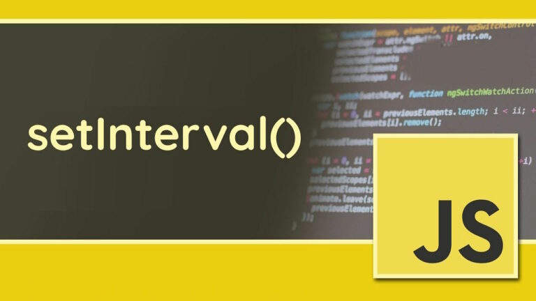 SetInterval در جاوا اسکریپت – راهنمای جامع به زبان ساده + مثال