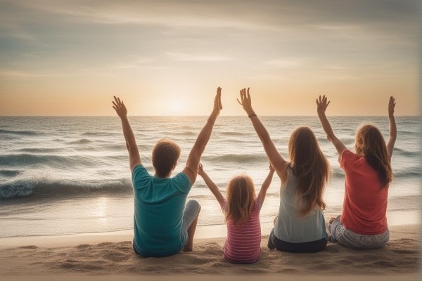 سفر ساحلی خانوادگی - انواع تعطیلات در زبان انگلیسی