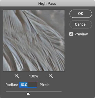 تنظیمات High pass برای افزایش کیفیت در فتوشاپ
