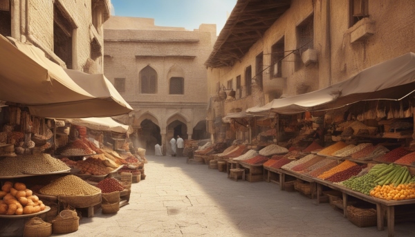 بازار سنتی قدیمی