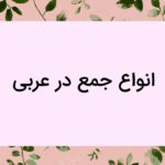 انواع جمع در عربی – به زبان ساده + مثال و تمرین