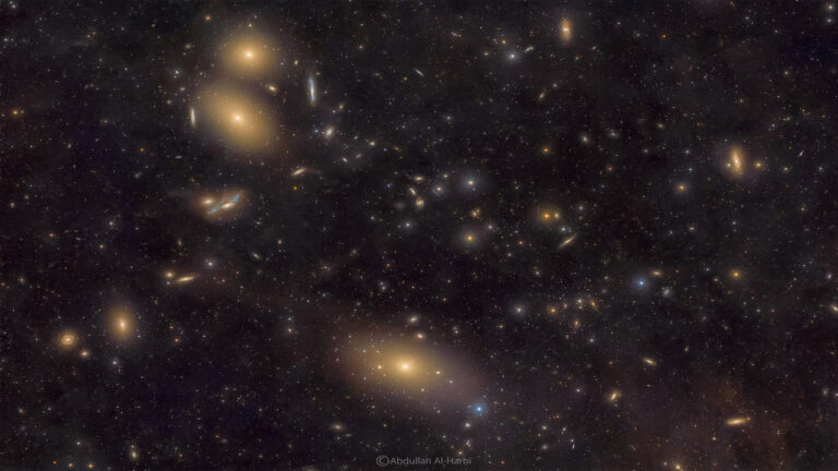 خوشه کهکشانی دوشیزه — تصویر نجومی ناسا