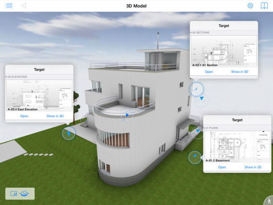 هایپر مدل سه‌بعدی ساختمان به همراه مستندات دوبعدی آن در BIMx