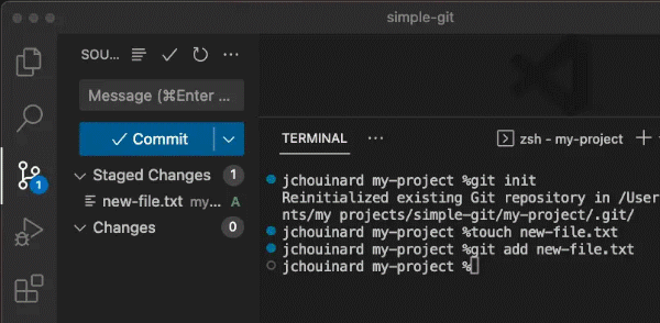 Git Staging vs 6