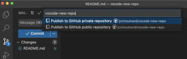 create github vscode 2