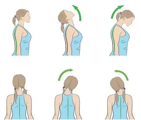 حرکات ورزشی برای دیسک گردن