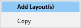 گزینه اضافه کردن Layout شیت بندی در اتوکد