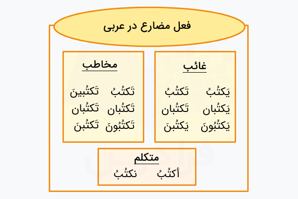 فعل مضارع در عربی