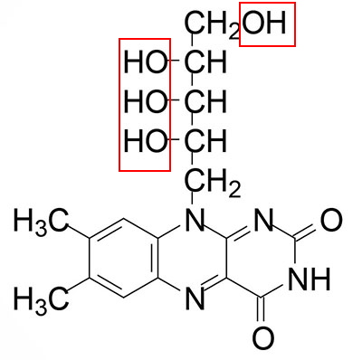 ساختار ویتامین b2