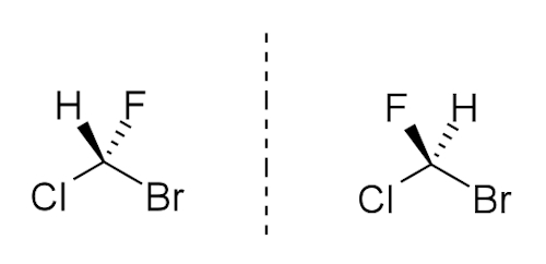 مثال مولکول کایرال