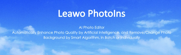 برنامه هوش مصنوعی رایگان leawo photoins