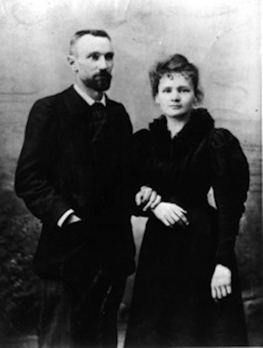 Pierre Curie and Marie Curie