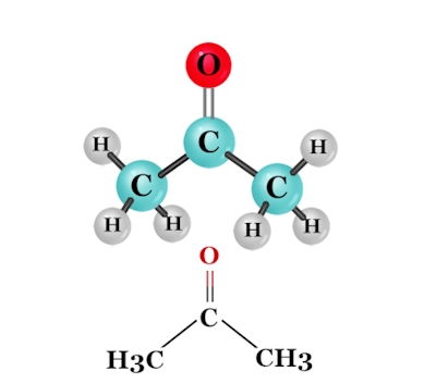 ساختار مولکول کربونیلی استون