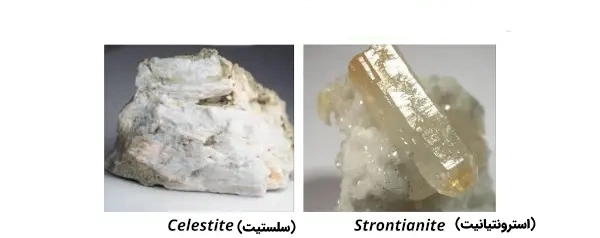 سنگ معدن های عنصر استرانسیم