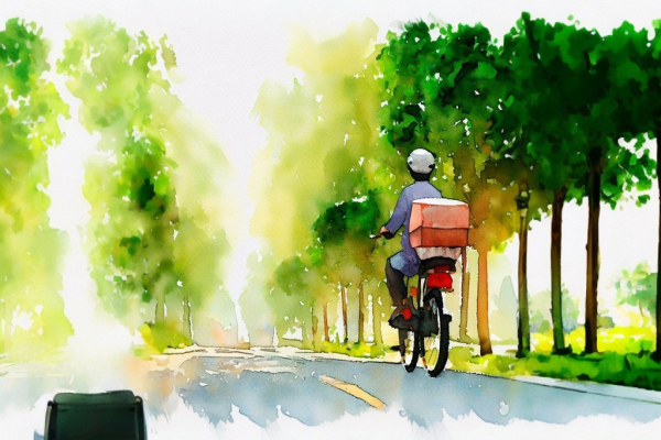 مردی سوار دوچرخه - درباره مفعول عربی