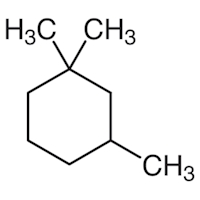 مولکول ۱و۱و۳-تری‌متیل سیکلو هگزان