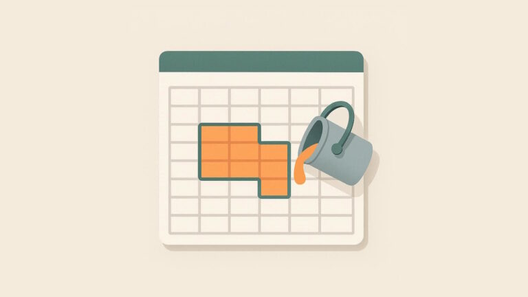 تغییر رنگ سلول در اکسل با شرط – آموزش گام به گام