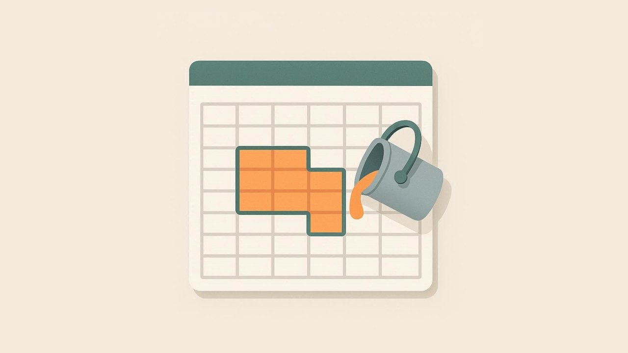 تغییر رنگ سلول در اکسل با شرط – آموزش گام به گام