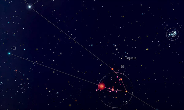 ستاره الدبران در صورت فلکی گاو