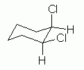 مولکول سیس ۱و۲-دی کلرو سیکلو هگزان