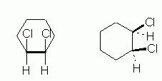 مولکول سیس ۱و۲-دی کلرو سیکلو هگزان