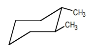 ساختار ترانس ۱و۲-دی‌متیل سیلکو هگزان
