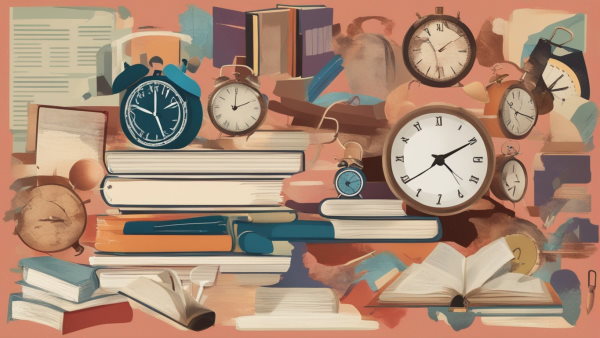 کتاب‌ها و ساعت‌ها در کنار هم ـ برنامه ریزی درسی