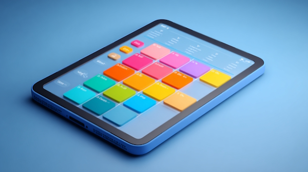 برنامه ریزی دیجیتال روی تبلت