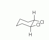 مولکول ترانس ۱و۲-دی کلرو سیکلو هگزان