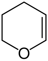 ساختار مولکول دی هیدرو پیران